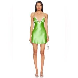 More to Come Green Lace Dress